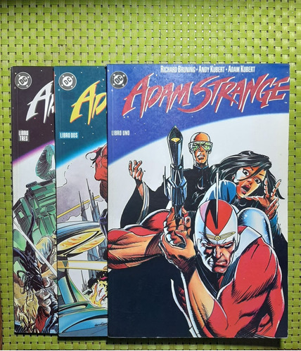 Dc Comics Adam Strange 1990 Tomo 1, 2 Y 3 / 