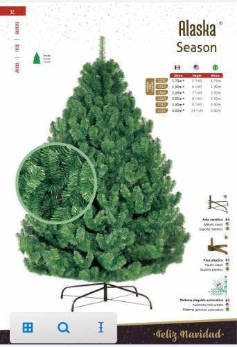 Árbol de navidad Navidad Árbol Alaska 220cm verde