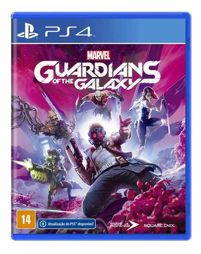 Marvel Guardians Of The Galaxy Ps4 Usado