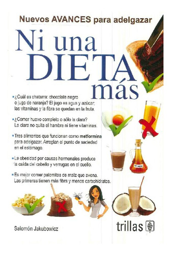 Libro Ni Una Dieta Más De Salomón Jakubowicz