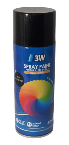 Pintura En Spray 400ml #4 Negro