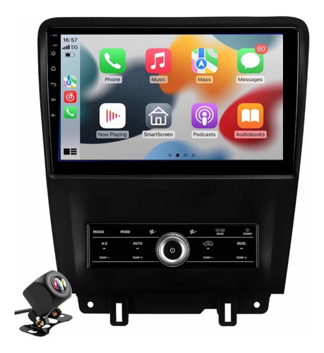Estéreo Ford Mustang 10-14 Carplay Android Auto 4+64 8core