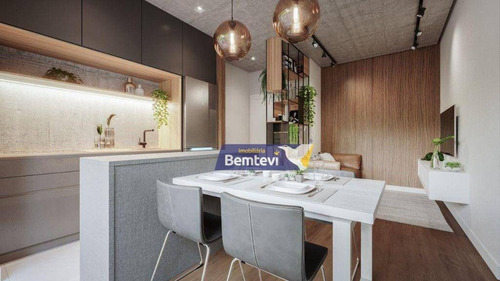Imagem 4 de 30 de Apartamento Com 2 Dormitórios À Venda, 51 M² Por R$ 347.900,00 - Centro - Curitiba/pr - Ap2849