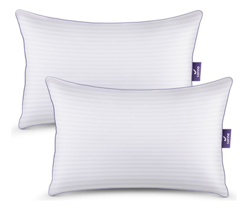 2 Pack Almohada Sonno Ajustable 100% Bambú King