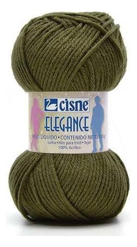 Fio Cisne Elegance 100g 08003 Cor 1890 VERDE MILITAR