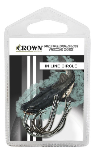 Anzol Circular Circle Hook Black Crown ( 4/0)
