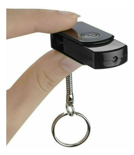Mini Câmera Pen Drive Espiã Filma Fotografia Detector Movime Cor Preto