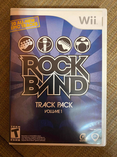 Rock Band Track Pack Volume 1 Para Nintendo Wii* Pasti Games