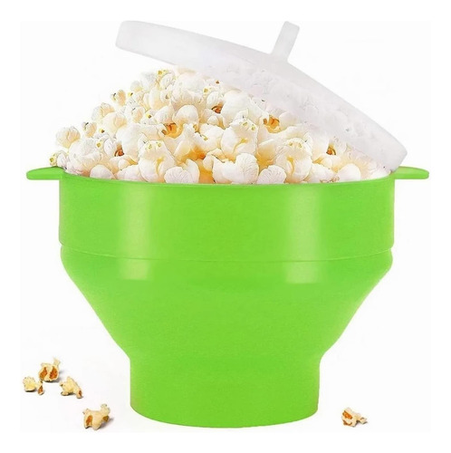 Tazón Genérico Plegable De Silicona Para Hacer Palomitas De