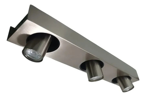Foco Sobre Puesto Eglo Robledo 3 Foco Led, Lampara De Techo