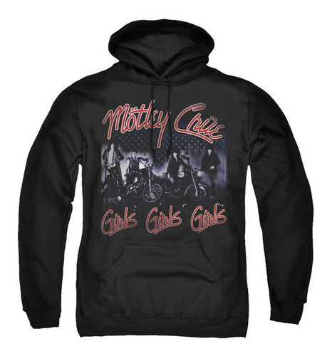 Hoodie Sudadera Motley Crue Girls, Girls, Girls Metal Heavy