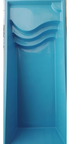 Pileta De Fibra Con Playa Incluida 7.80 X 3.40 X 1.20 A 1.70