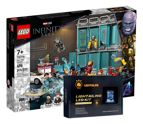 Iron man arsenal lego sale