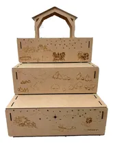 Comprar Nacimiento Navideño Posadas 4.5mm Grande 60 X 60 X 60 Cm