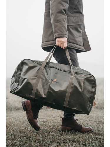 Imagen 2 de 8 de Bolso Cacique Grande Reforzado Militar Viaje + 50 Litros