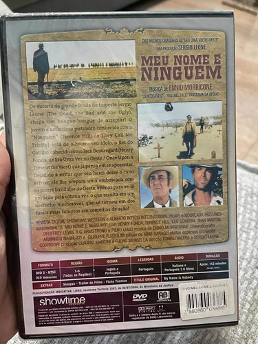 Dvd: Meu Nome É Ninguém - Terrence Hil E Henry Fonda Raro