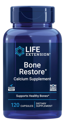 Suplemento De Calcio Life Extension Bone Restore 700 Mg