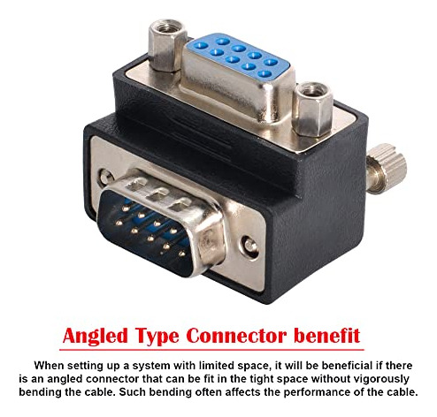 Cable Rs232 D-sub De 9 Pines, 90 Unidades, Adaptador Macho A