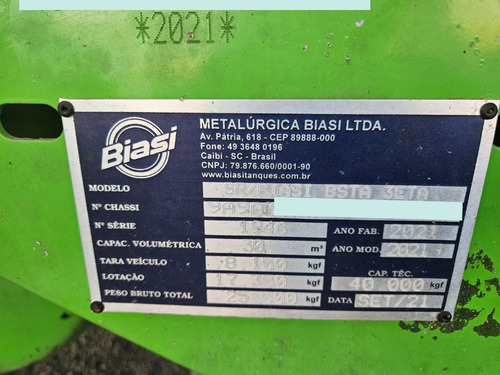 Semi-reboque Biasi Carreta Tanque Isotermico 21/21