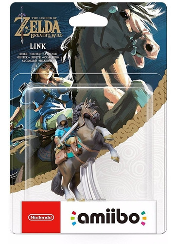 Amiibo Link Rider Link Cavaleiro Zelda Breath Of The Wild