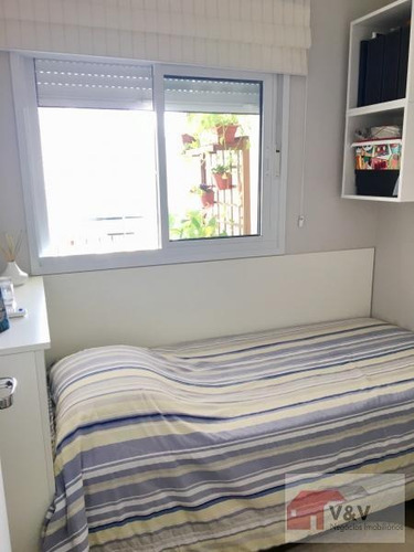 Imagem 11 de 15 de Apartamento Para Venda Em São Paulo, Brooklin, 2 Dormitórios, 1 Suíte, 2 Banheiros, 1 Vaga - Brkl865_2-671193