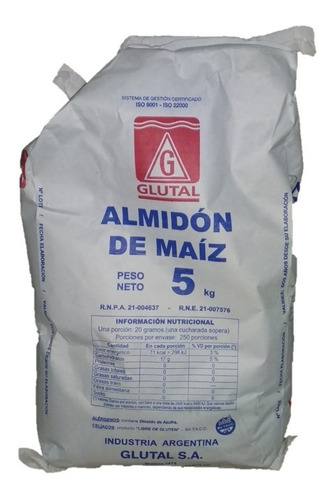 Fecula De Maiz (maicena) X 5 Kg 