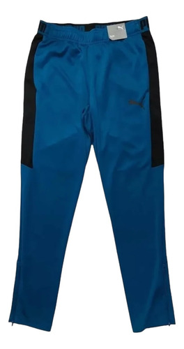 Pants Puma Speed Dry Cell Azul/negro Para Hombre - Original