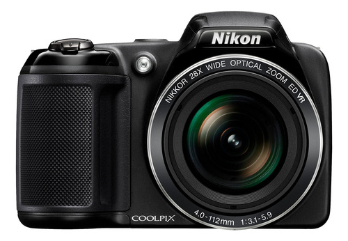 Nikon Coolpix L340 20.2 mp Cámara Digital Con Zoom Ópti. Color Negro