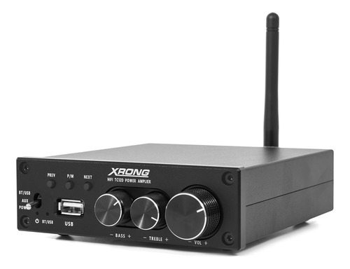 Xrong Tc12d Bluetooth 5.2 Amplificador Receptor De Audio Est