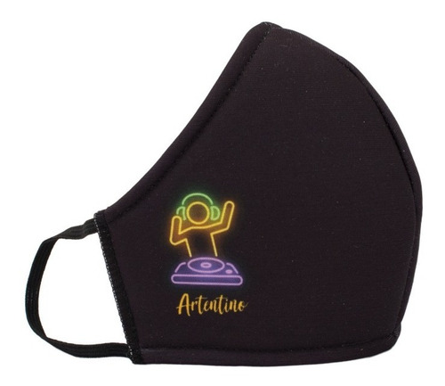 Imagen 2 de 6 de Oferta 4 Tapabocas Barbijo Neoprene Hombre Mujer Artentino