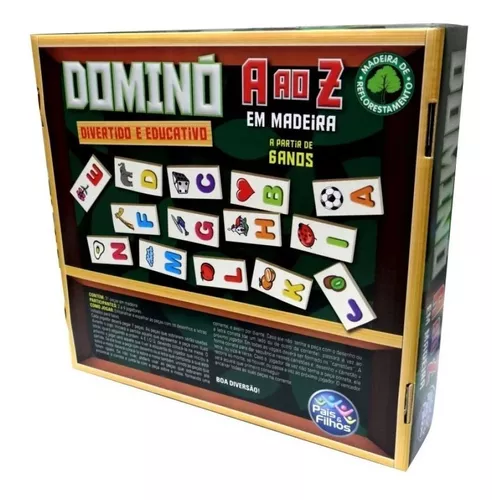 DOMINO A A Z MADEIRA 31PCS 2835