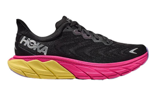 Tenis Running Hoka Arahi 6 Negro Mujer 1123195bpyr