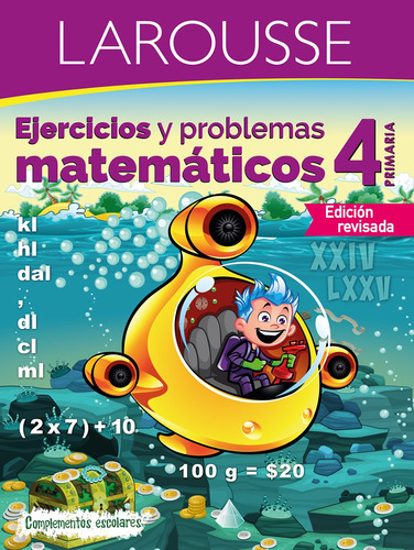 Ejercicios Matemáticos 4, de Larousse. Editorial Larousse, tapa blanda en español, 2017