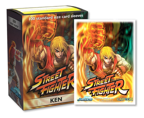 Dragon Shield Art Sleeves Ken Street Fighter Magic Pokemon