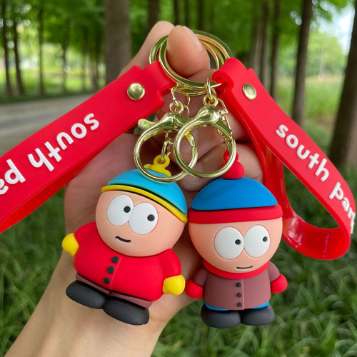 Quatro Chaveiros Kit Completo Com 4 Personagens South Park Cor Multicolorido