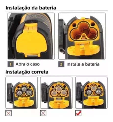 Para Dewalt Laser, Nível 2, Linhas Cruzadas, Laser De Linha
