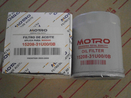 Filtro De Aceite De Tiida Sentra Almera Xtrail Nissan