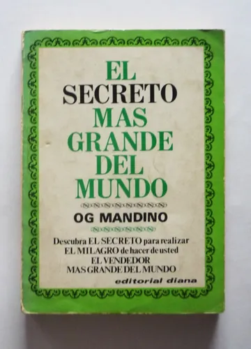 El Secreto Mas Grande Del Mundo - Og Mandino (Usado)