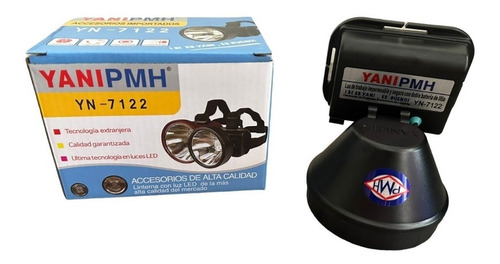 Linterna Yani 7122 Recargable Para Minería Casería Original