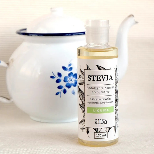 Imagen 5 de 8 de Stevia Líquida 150 Ml - Del Alba