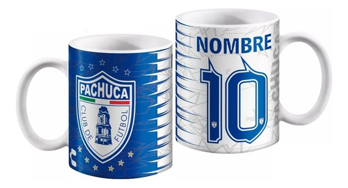 Taza Personalizada Tuzos Del Pachuca Liga Mx Regalo