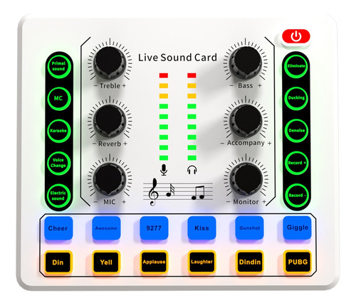 Tarjeta De Sonido M8 Live, Mezclador De Audio Inalámbrico, M