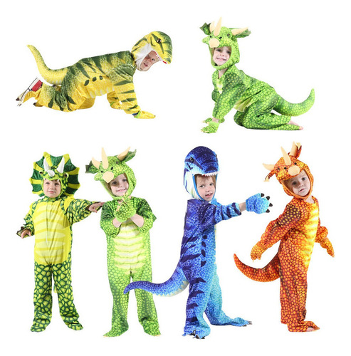 Disfraz Traje De Dinosaurio Infantil Para Niños