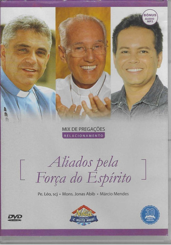 Dvd Aliados Pela Força Do Espírito Pregações Relacionamentos