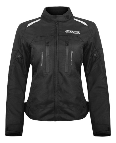 Campera P Extremo Impermeable Protecciones Ruta 40 Mujer Cuo