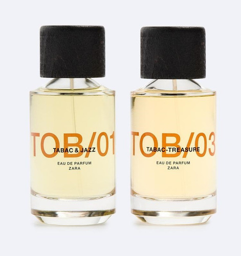 Set X2 Perfumes Tob/01 Y Tob/03 100ml C/u Zara