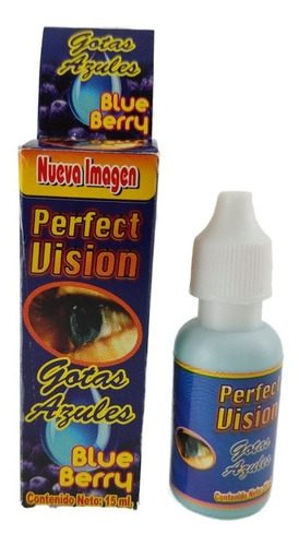 Gotas Para Ojos Azules Blue Berry Licopeno Sabila Vitamina A