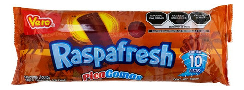 Bolis Raspafresh Dulce Picagomas Tamarindo Congelada 10 Pzas