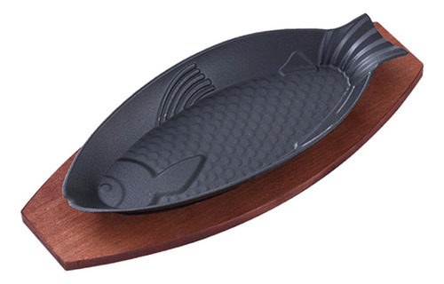 Bife Fritar Placa Quente Em Forma De Peixe Fritadeira C
