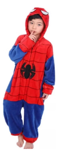 Macacão Infantil Homem Aranha Inverno Vermelho Homem Aranha 6